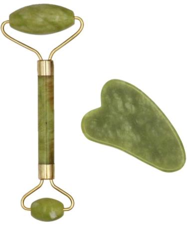 Gua Sha Facial Tool 5pcs Facial Massager Roller Plate Board Slimming Jade Stone Face Lifting Massager Eye Face Neck Thin Tools Scraping Skin Board-5 sets size 5_Russische F deration - Buy Online on GoSupps.com