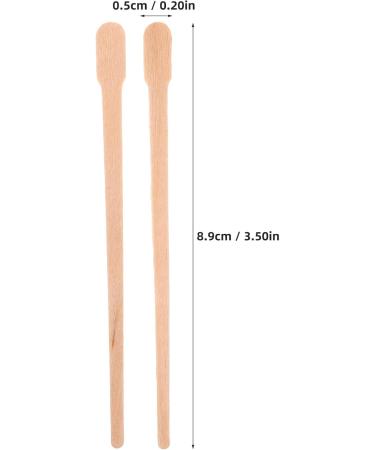 Nolitoy Wooden Wax Applicator Pencils - 100 Pack Hair Removal Spatulas | Best Waxing Tools for Smooth Skin - Buy Online on GoSupps.com