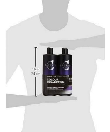Tigi Catwalk Fashionista Violet Shampoo + Conditioner Tween Duo Pack 25.36 Oz - Buy Online on GoSupps.com