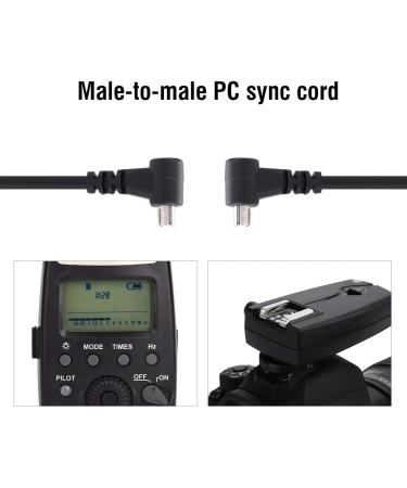 30cm Acouto Flash Sync Cable - PC-PC Male to Male Camera Connector Cord - Buy Online on GoSupps.com