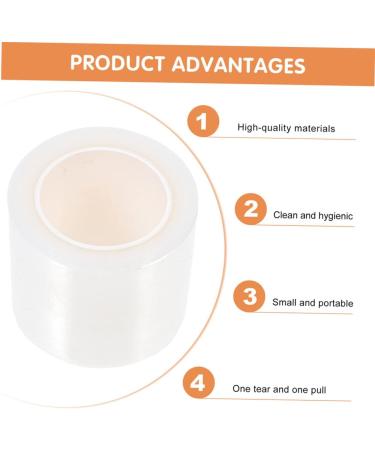 Housoutil 12 pcs Transparent Microblading Film Eyebrow Portable Tattooing Disposable 4.5X4.5X4CMx3pcs Transparentx3pcs - Buy Online on GoSupps.com