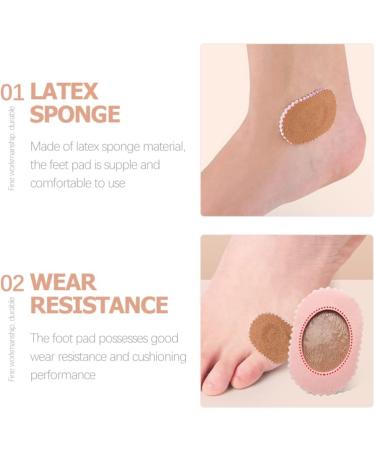 Beavorty 3 Sheets Pink Stickers Stickers Foot Protectors for feet Body Stickers feet Corn pad Protective Corn pad Protective Toe Protector Patch Floor mat Latex Sponge - Buy Online on GoSupps.com