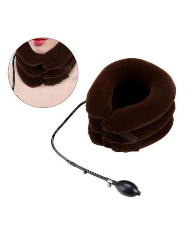 Travel Cushion Neck Traction - Inflatable Cervical Pillow for Muscle Pain Relief - Buy Online on GoSupps.com