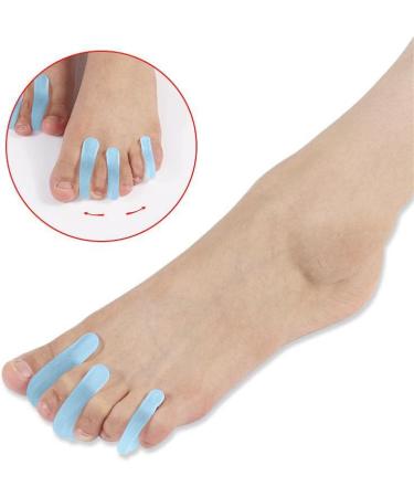 Carolhome Gel Toe Separator Set - 16 PCS Toe Spacers for Bunion Corrector, Calluses Pain Relief - Flared Design Toe Straightener - Medium and Large Sizes (Blue) - Buy Online on GoSupps.com