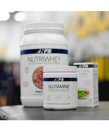  NF Sports Pure Glutamine Powder for Muscle Recovery, Immunity Support & Focus - L-Glutamine Powder for Women/Men. Post Workout Recovery Drink - Vegan, Gluten Free - Unflavored (300g, 60 Servings) - Buy Online on GoSupps.com
