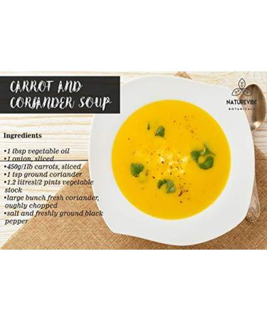 Naturevibe Botanicals Organic Coriander Seeds 1lb - Raw, Gluten-Free & Non-GMO - Adds Flavor - Pack of 1 - Buy Online on GoSupps.com