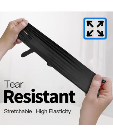 Supmedic Black Nitrile Exam Gloves 5 mil Powder-Free Latex-Free Box of 100 pcs - Large Size - Buy Online on GoSupps.com