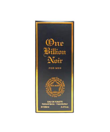 META-BOSEM One Billion Noir Men's Cologne Eau de Toilette Natural Spray - Fresh Orange Notes - Spicy Elements - Great Holiday Gift - for All Day Use - a Classic Bottle 3.4 Fluid Ounce/100Ml One Billionaire Noire 3.4 Fl Oz (Pack of 1) - Buy Online on GoSupps.com