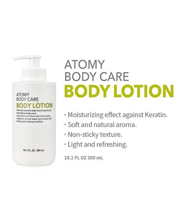 Atomy Body Lotion 300ml - Hydrating Moisturizer for All Skin Types | International Shipping Available - Buy Online on GoSupps.com
