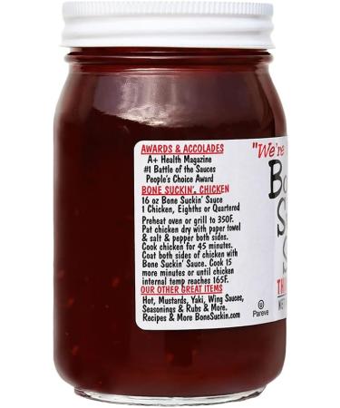 Bone Suckin' Sauce 454g - Perfect for Barbecues Dipping & Marinating - Buy Online on GoSupps.com