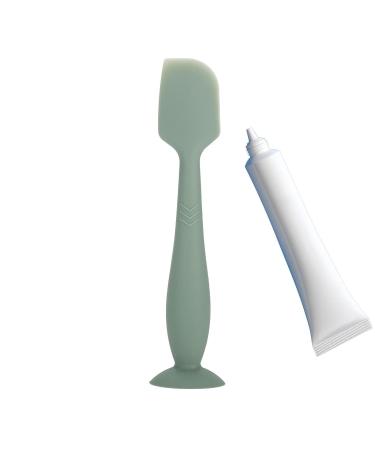 Buy Baby Diaper Cream Spatula - Silicone Nappy Rash Cream Applicator with Suction Cup | Soft & Safe Diaper Brush for Babies | Ideal for Diaper Rash Relief - Buy Online on GoSupps.com