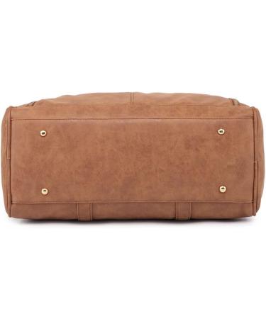 Miss Lulu 4PC Baby Diaper Bag Set - Big Waterproof Hospital Wrap & Insulated Changing Pad - Brown - Buy Online on GoSupps.com
