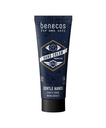 benecos For men only natural cosmetics hand cream vegan dermatologically tested 1