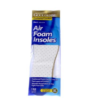 Good Sense Men's Air Foam Insoles 1 Pair