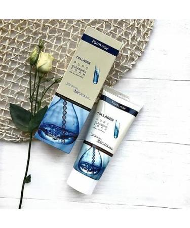 FARMSTAY Collagen Pure Cleansing Foam 180ml - Buy Online on GoSupps.com