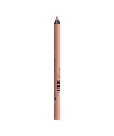 NYX Lip Liner - Goal Crusher (Midtone Beige) | Longwear Lip Pencil with Jojoba Oil & Vitamin E - Buy Online on GoSupps.com