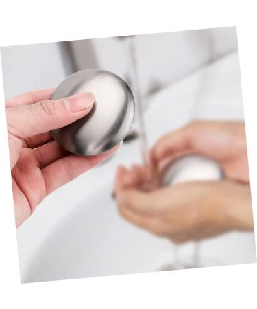 2 Sets Stainless Steel Soap | Odor Removing Kitchen Soap | Smell Eliminator for Effective Odor Absorption - Buy Online on GoSupps.com