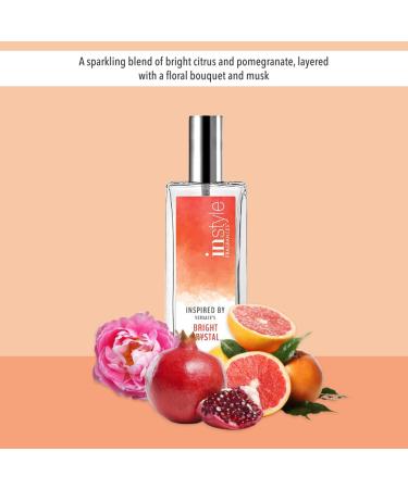 Instyle Fragrances Bright Crystal Inspired Women's Eau de Toilette - 3.4 Fl Oz | Vegan, Paraben & Phthalate Free - Buy Online on GoSupps.com