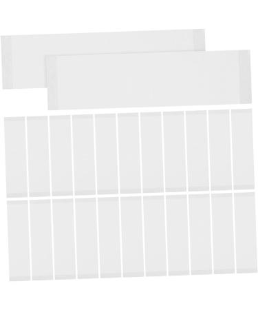 CLISPEED Body Tape 240 Sheets Anti-Light Stickers Shirt Transparent Stickers White The Pet Double Sided Tape for Clothes Whitex4pcs 8.5x1.2cmx4pcs - Buy Online on GoSupps.com