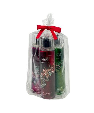 Bath & Body Works VAMPIRE BLOOD GHOUL FRIEND CANDY APPLE CAULDRON Fine Fragrance Mist 3-piece Halloween Collections 2024 with a Red Bow - Limited Edition - Buy Online on GoSupps.com