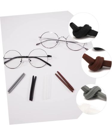 Shop Osaladi 80 Pair Silicone Glasses Holders - Elastic Ear Hook Handles Vintage Design Slipproof Multiple Colors 4 Pieces - Perfect for Reading & More! - Buy Online on GoSupps.com