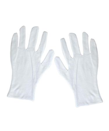 minkissy Cotton Work Gloves 12 Pairs Factory Gloves Cotton Gloves Work Lengthen White Gloves White Work Gloves - Buy Online on GoSupps.com