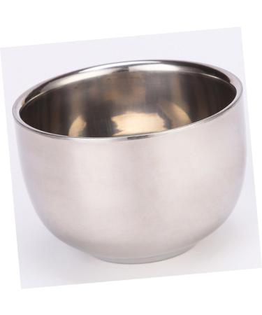 Buy Minkissy Stainless Steel Shaving Bowl & Brush Set | Men's Beard & Shave Essentials | Travel-Friendly Razor Kit - Buy Online on GoSupps.com
