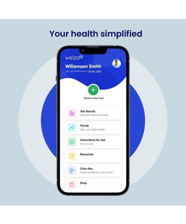 Welzo Cholesterol Health Test Kit - Track and Manage Your Cholesterol Levels Easily - Buy Online on GoSupps.com