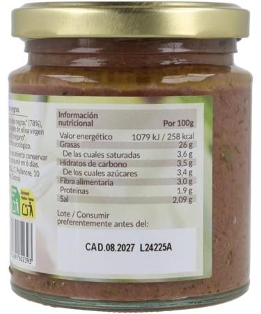 Olivada - Organic black olive p t 220 g - Buy Online on GoSupps.com