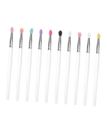 Ipetboom 10pcs Eye Shadow Brush Makeup Brush Cleaning Accessories Eye Makeup Accessory Eyes Eye Shadow Stick