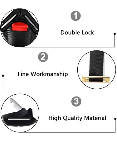 Juliyeh Anti Escape Harness for Car Seats - Safety Buckle and Chest Clip for Kids - Buy Online on GoSupps.com