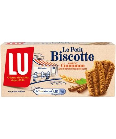 Cinnamon Biscuit Bundle with LU Petit Biscotte Crunchy Cinnamon and Brown Sugar Biscuits 200g (4 Pack) - Buy Online on GoSupps.com