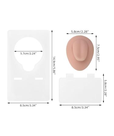 Realistic 3D Tongue Model in Soft Silicone - Reusable Fake Tongue Piercing Display (Dark Skin) | International Shipping Available - Buy Online on GoSupps.com