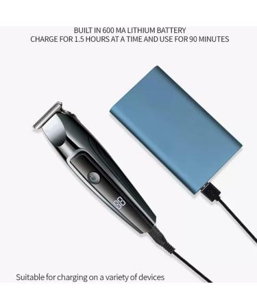 Professional Rechargeable Hair Clippers - Cordless Electric Hair Trimmers with LED Display - 2 Speeds Hair Cutting Kit (Gold - Buy Online on GoSupps.com