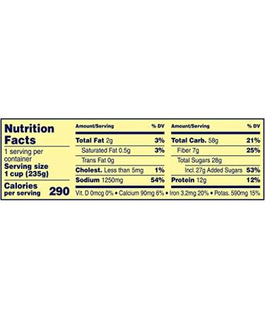 Bush's Best Country Style Baked Beans Canned - Plant Based Protein & Fiber, Low Fat, Gluten Free - 8.3oz (Pack of 12) - Buy Online on GoSupps.com