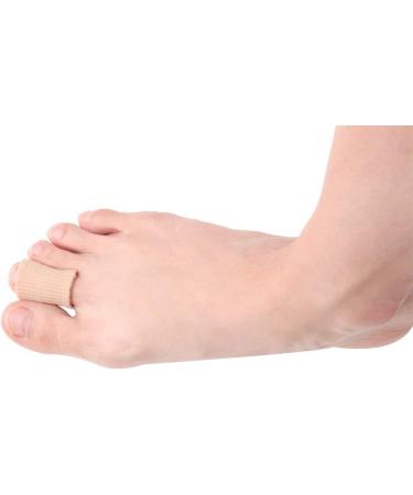 Footinsole Gel Toe Protectors - 2PCS Fabric Sleeve Protectors (0.7 x 6 Inches) for Ultimate Comfort and Relief - Buy Online on GoSupps.com