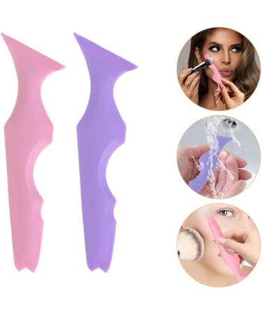 FOMIYES 2pcs Silicone Beauty Ruler Face Stuff Makeup Stencil Lazy Eyeshadow Eye Pencil Spoon Multifunction - Buy Online on GoSupps.com