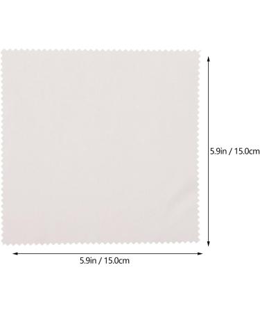 Buy Healifty 50pcs Microfiber Cleaning Cloth for Glasses - Perfect for Eyeglass Lens Care | International Shipping Available - Buy Online on GoSupps.com