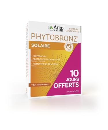 Arkopharma Phytobronz Solar Preparer Box of 30 Capsules – Pack of 2