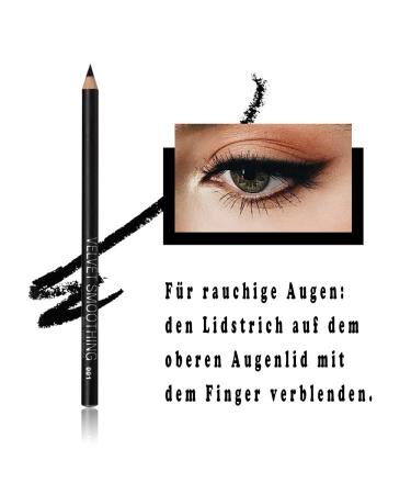 12 Piece Kajal Set - Intense Black Eyeliner Pencils for Matte Clear Lines | Linble Eyeliner Collection - Buy Online on GoSupps.com
