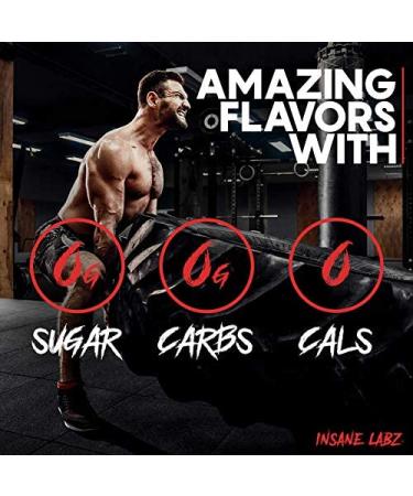 Insane Labz Redrum High Stim Pre Workout NO Booster Powder - Devil's Blood Black Cherry - 25 Servings - Buy Online on GoSupps.com