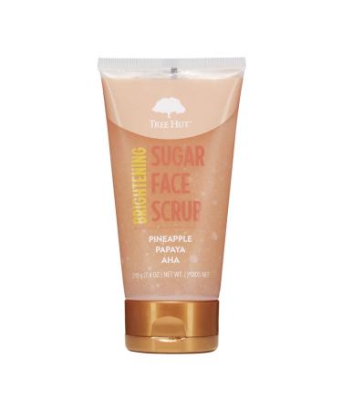 Tree Hut Brightening Pineapple & Papaya Face Scrub 7.4 oz Pineapple & Papaya 7.4 Ounce (Pack of 1)