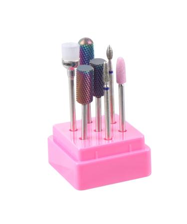 1 Set Nail Diamond Drill Bits Nail File Bits Power Tools Metal Drill Bits Carbide Drill Bit Nail Grinding Head Ceramic Nail Bits Metal Nail Art File Bits Nails Gel Nail Drill Alloy 3 3 6cm As Shown