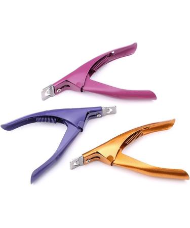 SVAASA Nail Clippers Professional Nail Art Clipper False Tips Edge Cutters Manicure Colorful Stainless Steel Nail Art Tools (Color : 05) - Buy Online on GoSupps.com