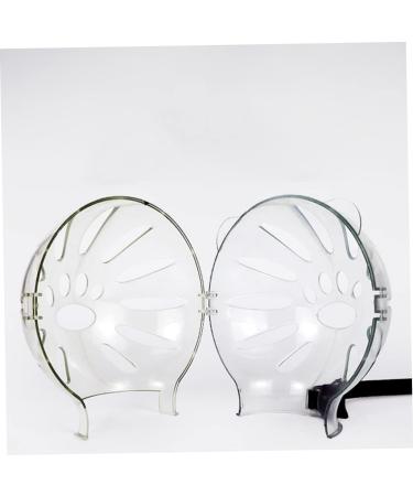 Buy MipCase Cat Snout Hood - Space Helmet for Pets | Mustache Mouth Protection | Transparent 13.5x11cm - Buy Online on GoSupps.com