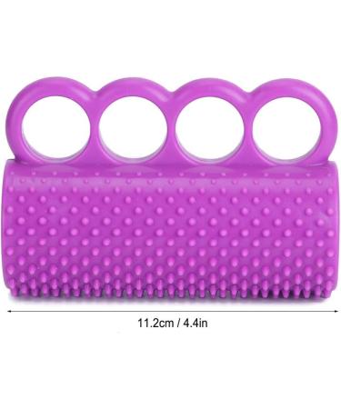 Hand Grip Strengthening Finger Wrist Exercise Purple High Elastic PU 44 in 123g Squeeze Ball for Stroke Hemiplegia Rehabilitation - Buy Online on GoSupps.com
