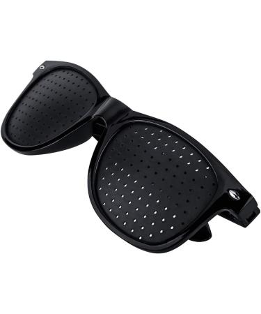 Plastic Eyesight Correction Glasses Vision Training Glasses for eyes relaxation-Black - Buy Online on GoSupps.com