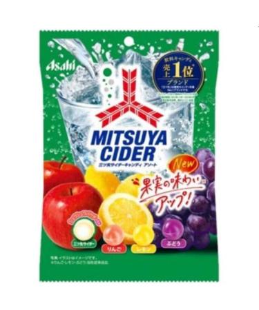 JAPAN Assorted Fruits Mitsuya Cider Candy by ASAHI
