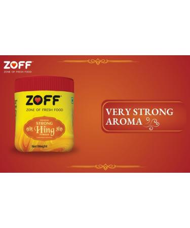 Zoff Asafetida (Hing) Ground | All Natural | Vegan | Asafoetida Indian Spice (100 GM) - Buy Online on GoSupps.com