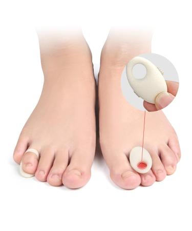 Corn Cushions 2Pcs - Soft Thickened Foam Toe Corn Pads for Comfortable Walking - Buy Online on GoSupps.com